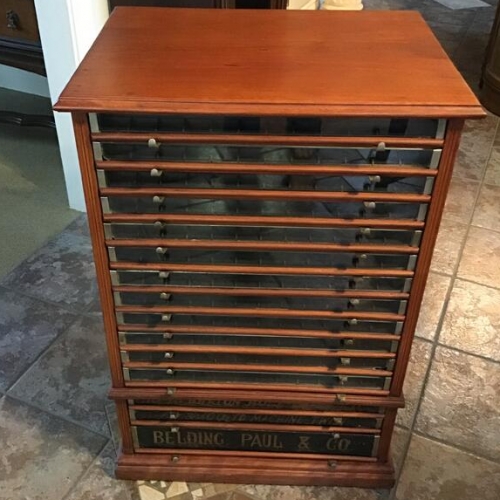 Classeur à bobines de fils 